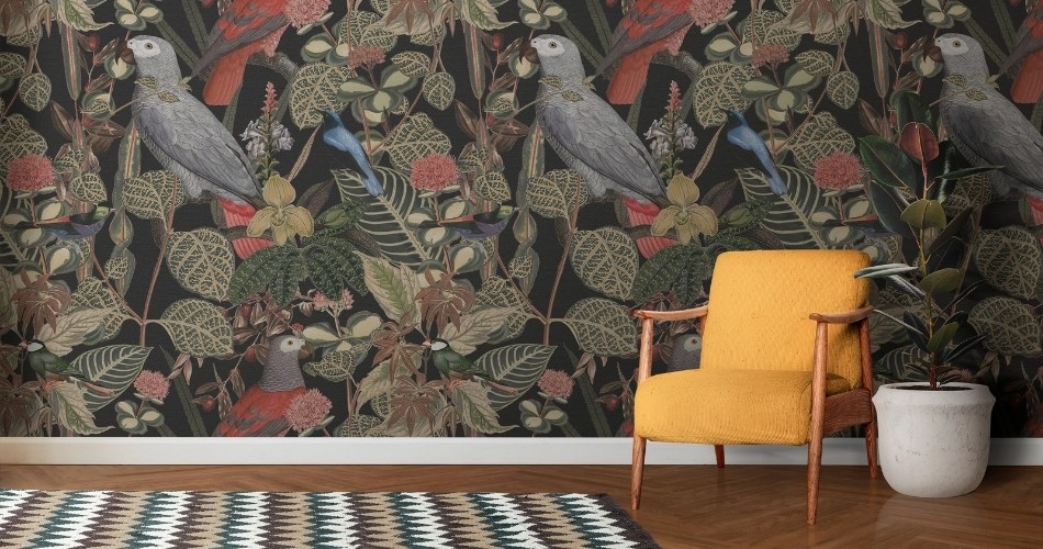 Papel pintado, vinilos, cuarterones: la decoración de moda para el hogar