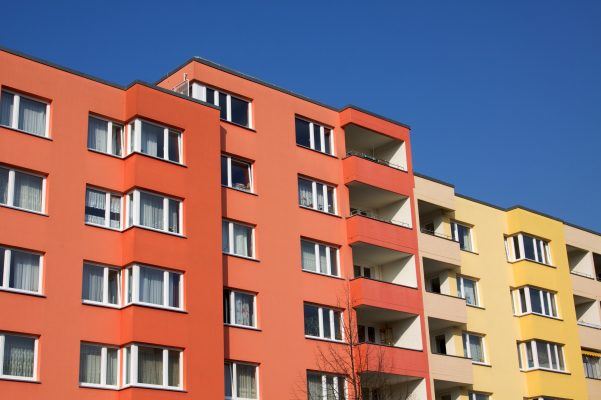 Temperatura bloque de edificios