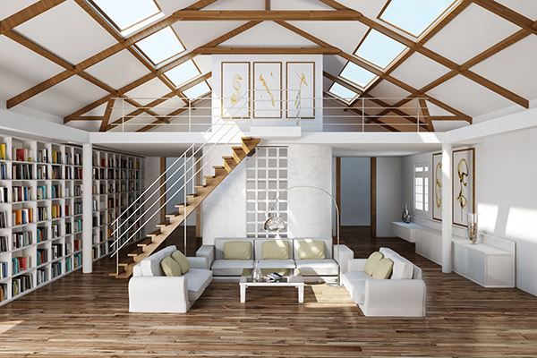 tipos de escalera para interior de casa