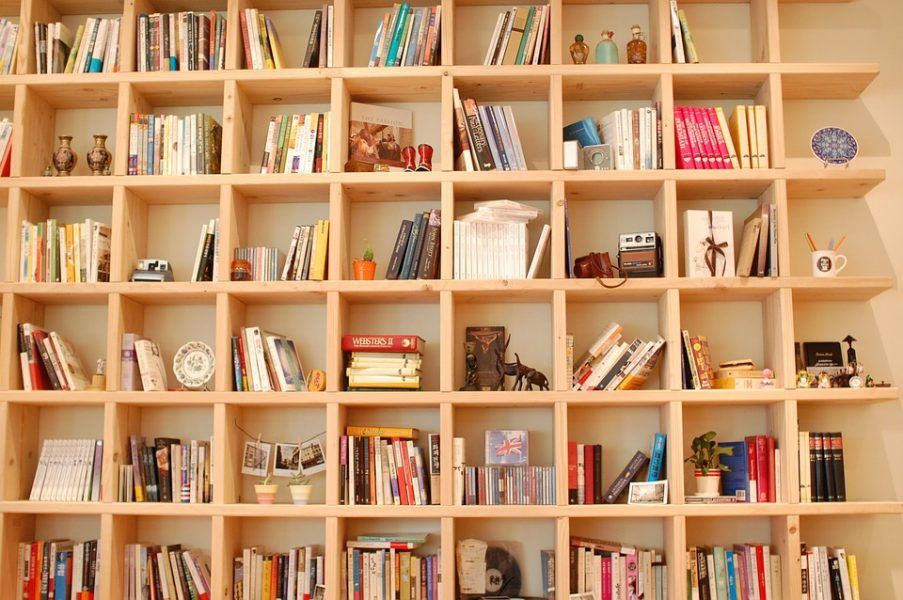 Librería y despacho, ¡dos en uno en casa!