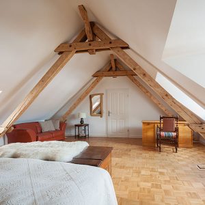 Dormitorio abuhardillado